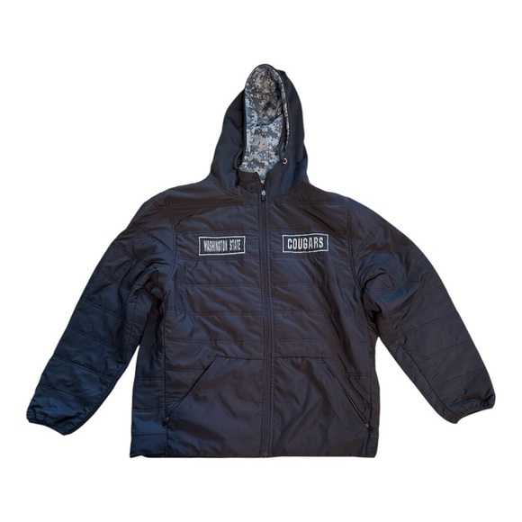Colosseum Other - Washington State Cougars OHT Military Appreciation Puffer Jacket Size XL WSU